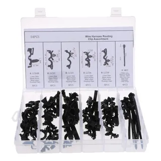 54pcs Clip De Retención De Arnés De Alambre De 54pcs Clip De Retención De Arnés De Alambre De