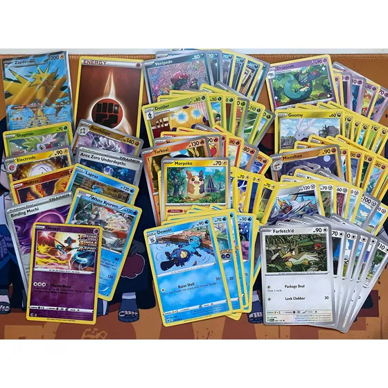 Pack 70 Tarjetas Pokémon