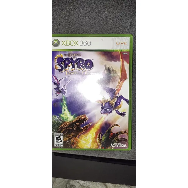The Legend Of Spyro Dawn Of The Dragon Xbox 360 Muy Raro