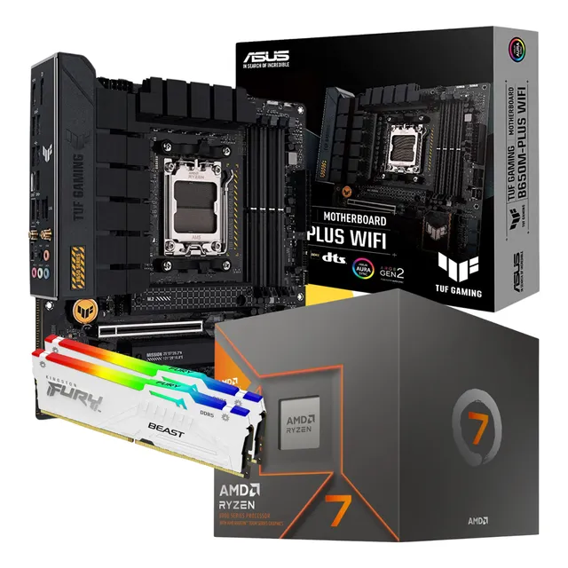 Combo Actualizacion Pc Gamer Amd Ryzen 7 8700g B650 32gb D5