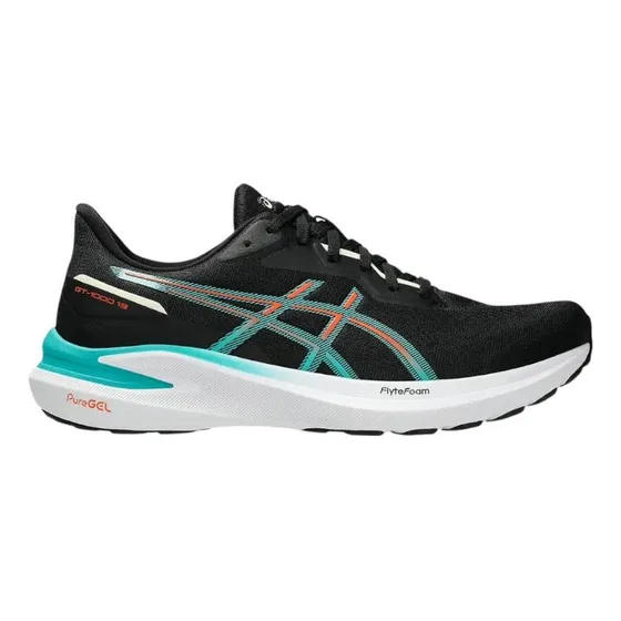 Zapatillas Running Hombre Asics Gt-1000 13 Negro/celeste