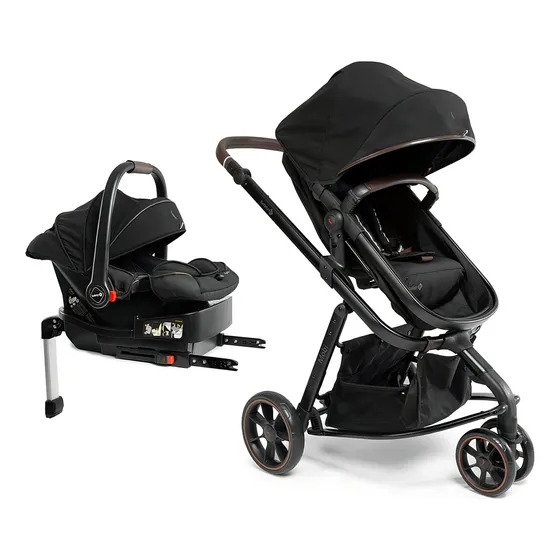 Travel System Safety 1st, Mobi Reserva, com Isofix, Black