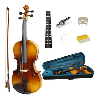 Violino 4/4 Konig Natural Completo Arco Estojo Breu Violino 4/4 Konig Natural Completo Arco Estojo Breu