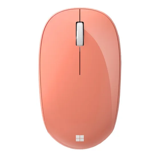  Mouse Microsoft Wireless 1000dpi 4 Botões Bluetooth Laranja