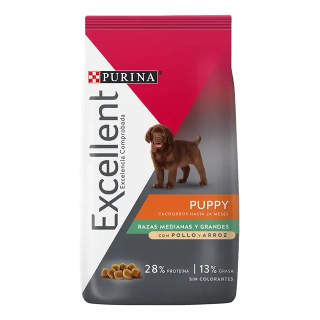 Excellent Puppy Cachorro Razas Medianas/grandes 15kg Perro