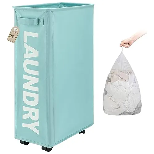 Totanki X-large Slim Rolling Cesta De Lavandería 7y6t4