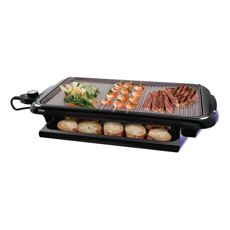 Parrilla Electrica Oster Bioceramic Mod Ckstgr5085052 Negro