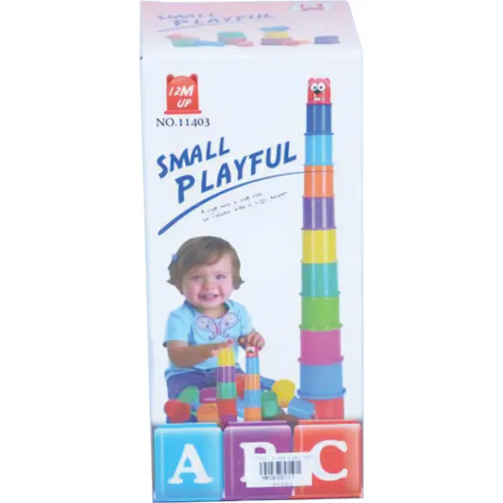 Juego De Apilar Playful Caja Color Multicolor