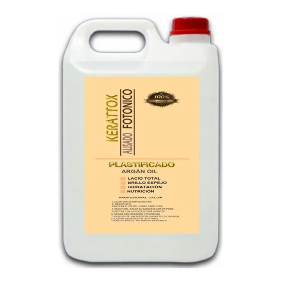 Alisado Plastificador Fotónico Crema 5 Litros Espejo Laser