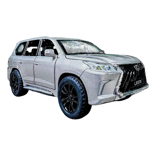 Camioneta Lexus Lx570 Coleccion Escala 1:24 Luces Sonido