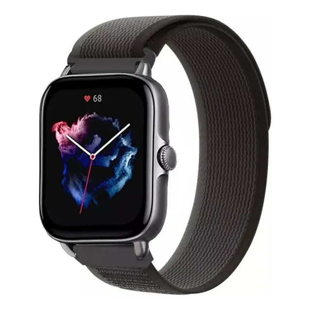 Correa Pulso Nilón Para Samsung Huawei Garmin Xiaomi 20 22mm