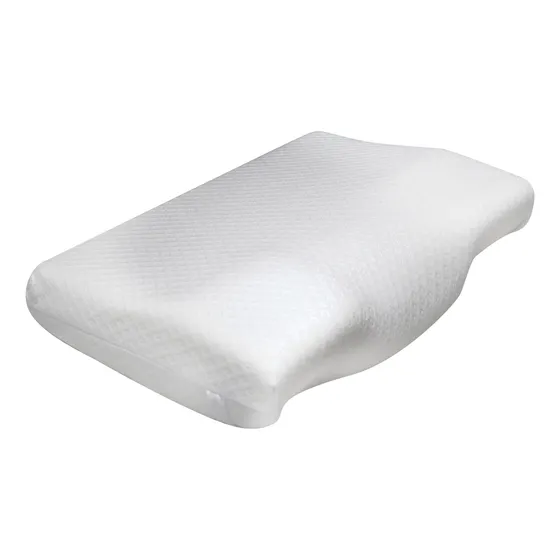 Almohada Anatómica C/memoria Fibrasca Ortopédica Cervical