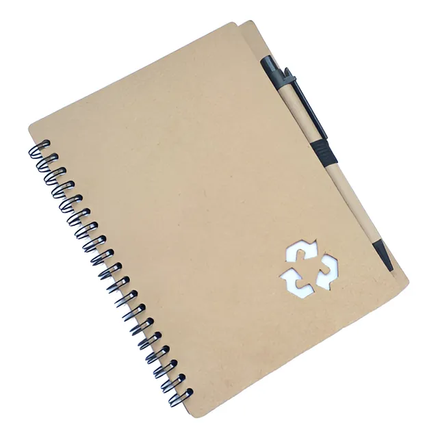 Libreta Ecológica Con Bolígrafo Personalizable