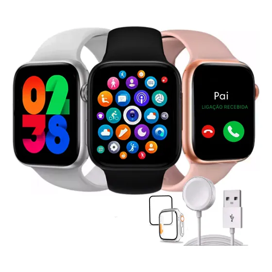 Relogio Smartwatch S10 Pro Serie 10 Nfc Chatgpt Original Nfe