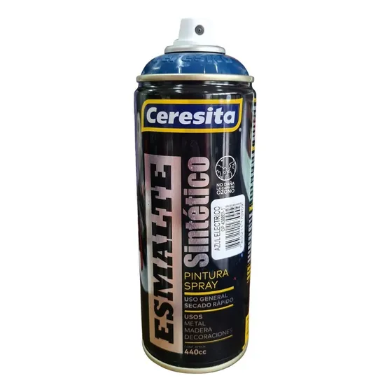 Spray Esmalte Sint. Secado Rap. 485 C.c.azul Electrico