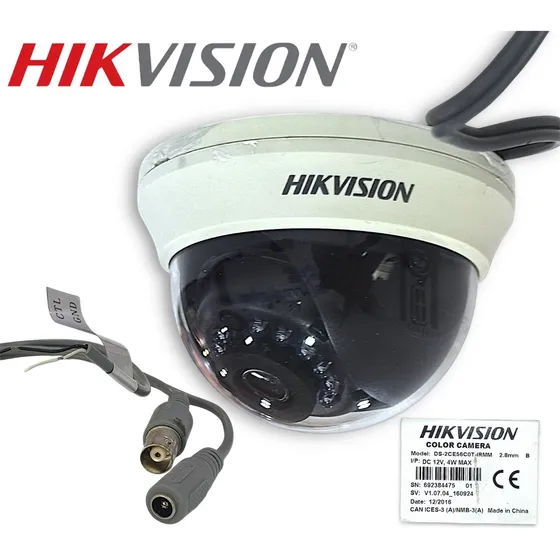 Camara Domo Hikvision 2.8mm Ds-2ce56c0t-irmm
