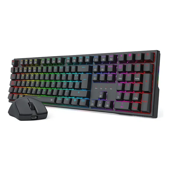 Combo Gamer Redragon S146 Teclado Y Mouse Alámbrico Español