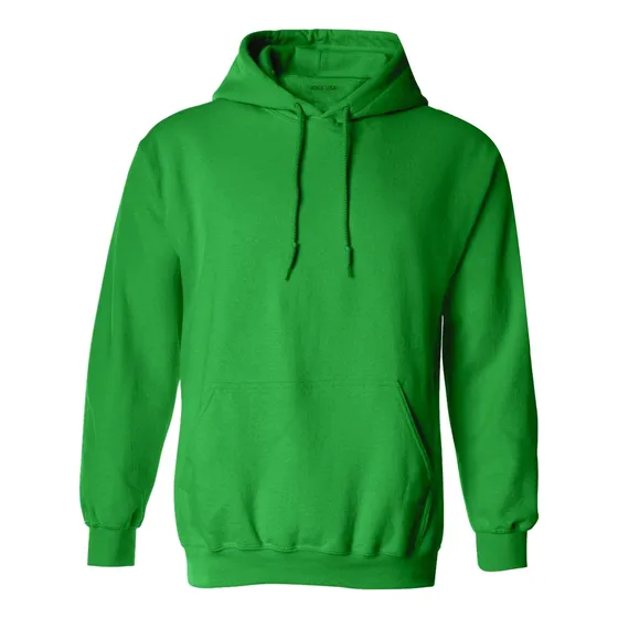 Sudadera Verde Lisa Unixes Para Personalizar Estampar Bordar