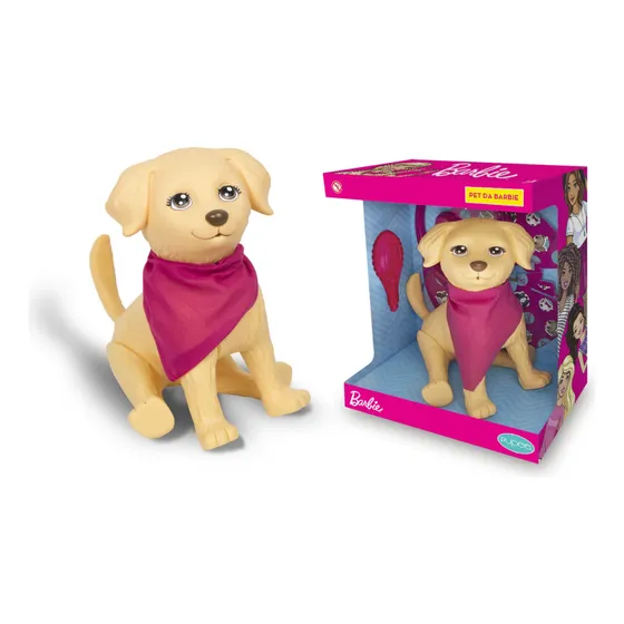 Boneco Cachorro Pet  Barbie Taffy Veterinária Grande Mattel