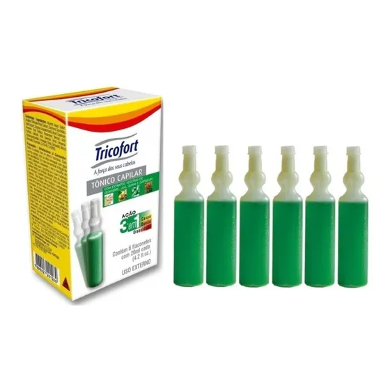 Tônico Capilar Anticaspa, Antiqueda, Antioleosidade-Tricofort