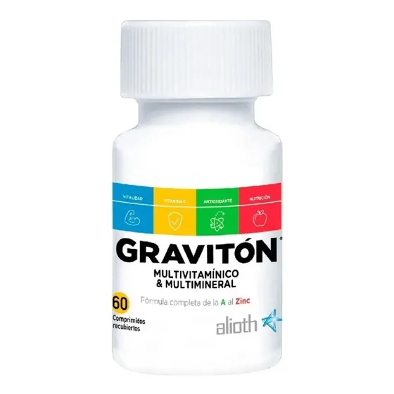 Graviton Multivitamínico Multimineral X 60 Comprimidos