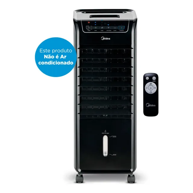 Climatizador De Ar Frio Midea Preto Climatizador De Ar Frio Midea Preto