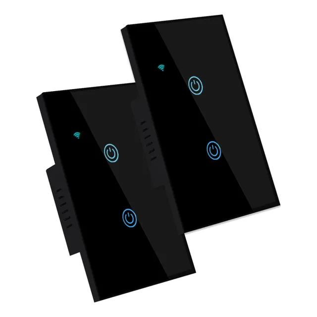 Conmutador Inteligente Pared Nexio 2 Botones Two Pack Wifi