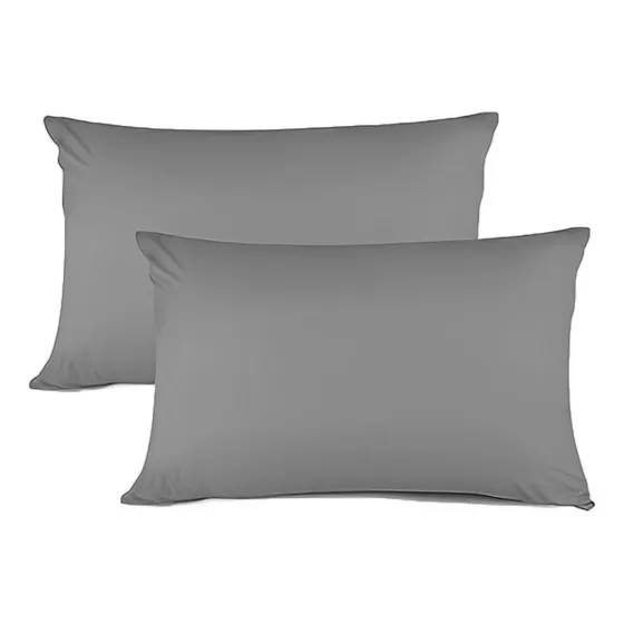 Pack X 2 Fundas De Almohada 90x50 Cm King Size Hotelera  