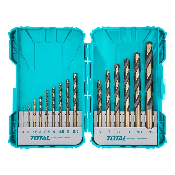 Juego Mechas Hss Para Metal Total 15 Unidades, Con Estuche