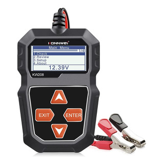 Probador De Baterías De Coche Konnwei Kw208 De 12 V, Carga T Probador De Baterías De Coche Konnwei Kw208 De 12 V, Carga T
