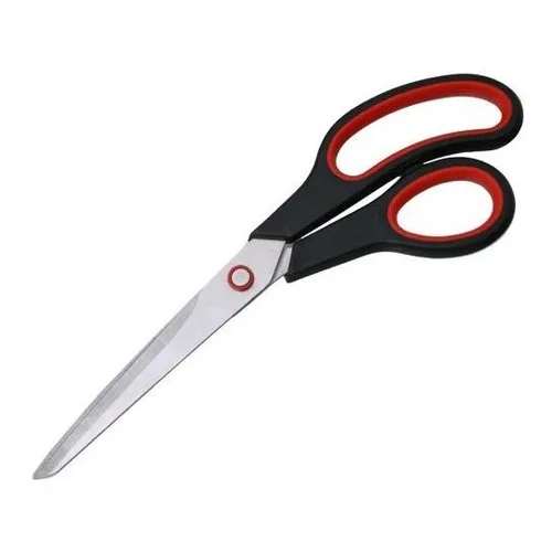 Tijera Acero Inoxidable 21cm Resistente Corte Preciso Color Rojo