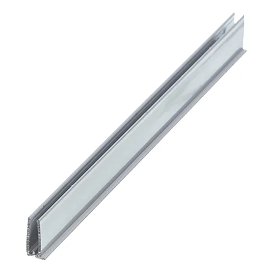 Perfil U Aluminio 4mm 6 Metros  Para Policarbonato