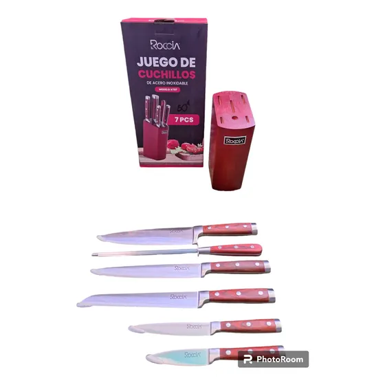 Juego De 7 Cuchillos De Alta Gama Para Cocina