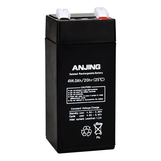 Batería 4v 4ah Recargable Respaldo Almacenamiento