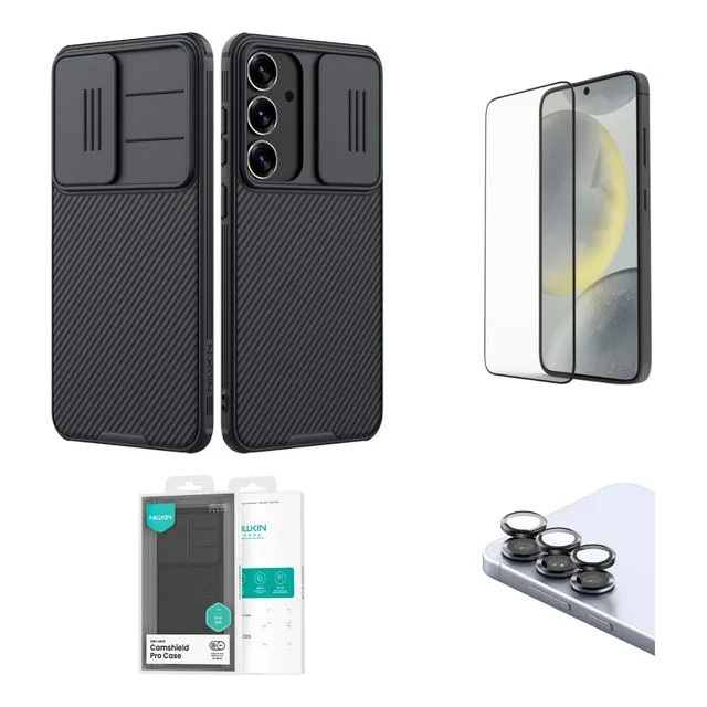 Case Funda Nillkin Para Samsung S25 + Mica Pantalla Y Cámara