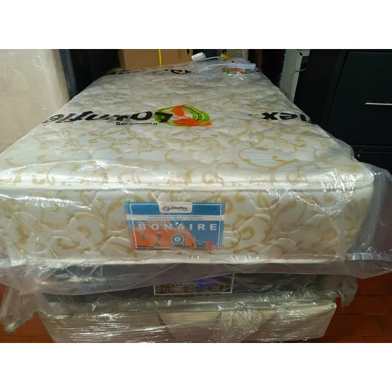 Colchon Individual Ortopedico De Goma Sin Resortes