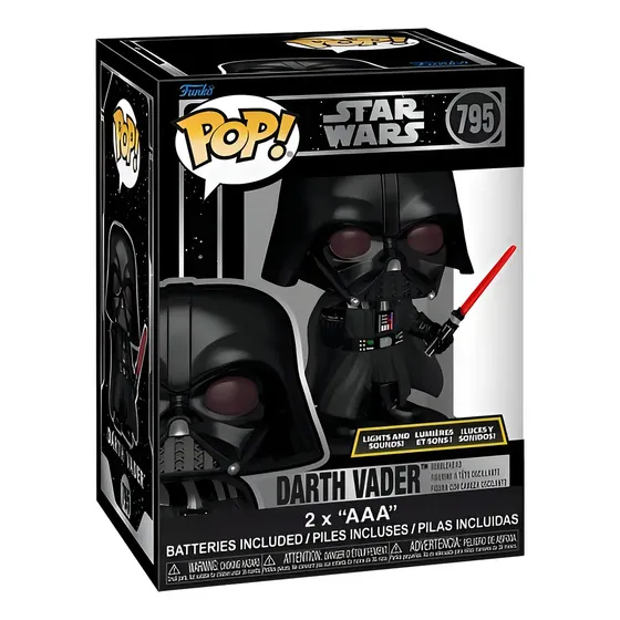 Funko Pop Star Wars: Darth Vader Lightsaber Electronico | Cuotas sin interés