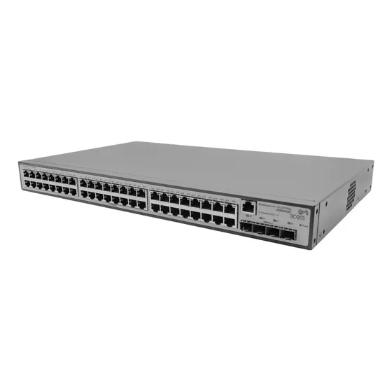 Switch Gerenciável 48 Portas /1000 Gigabit Hp 3com 2952-sfp