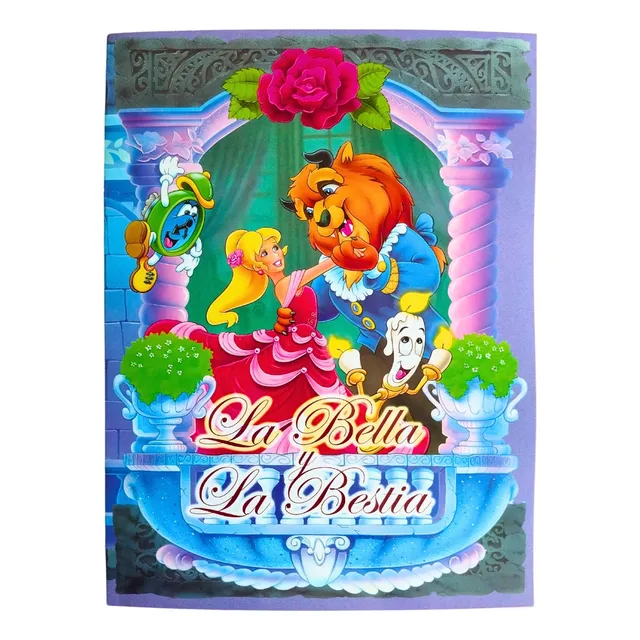 Cuento La Bella Y La Bestia | Clásico Infantil A Full Color