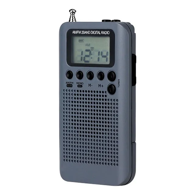 Portátil Radio De Onda Corta Am / Fm Transistor Recoder Con