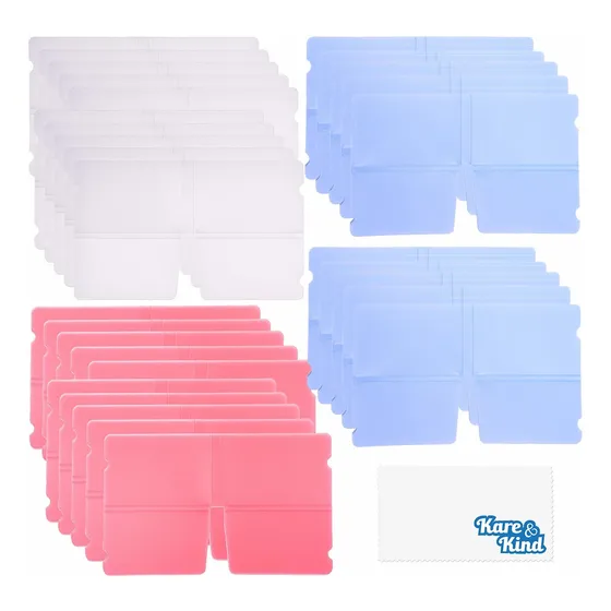 Carpeta 30 Clips Almacenamiento Para Mascara Facial Casa