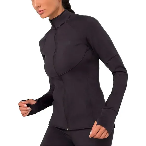 Campera Slim De Mujer Fila - Negro