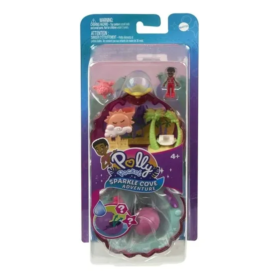 Polly Pocket Sparkle Juego Compacto Con Accesorios Sorpresas