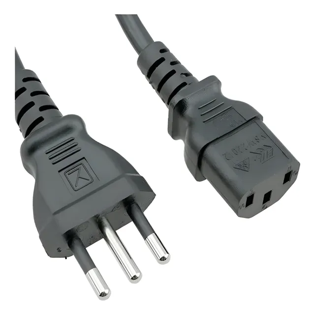 Cable De Poder Para Pc. 3 Metros.boleta/factura
