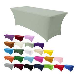 Manteles De Mesa De Spandex De 4 Pies, 6 Pies Y 8 Pies, Univ Manteles De Mesa De Spandex De 4 Pies, 6 Pies Y 8 Pies, Univ