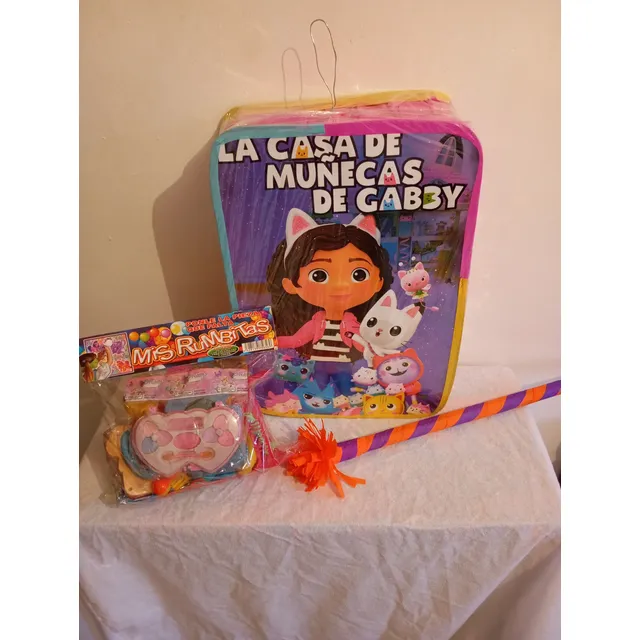 Piñatas Entamboradas Pequeñas Relleno Palo