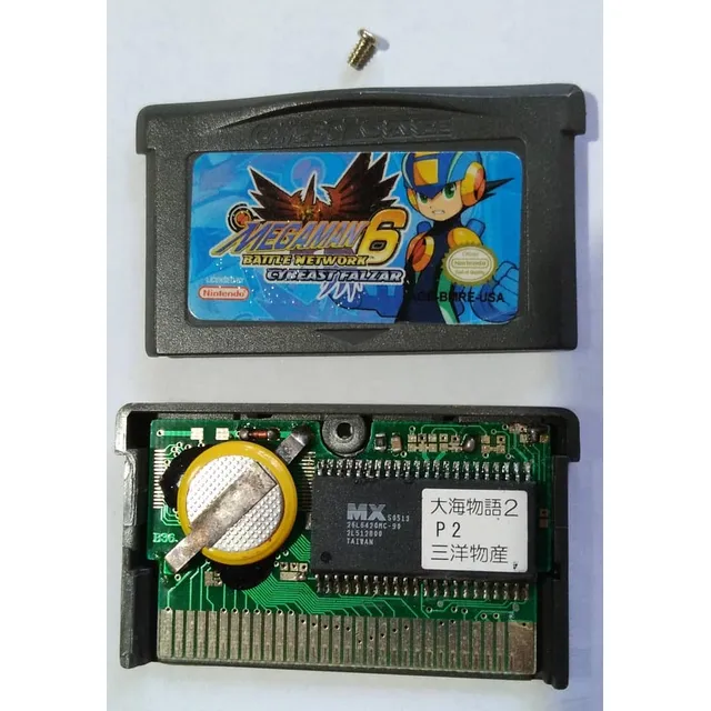Megaman 6. Battle Network. N Gb Advance Usado. Qqf. Fc.