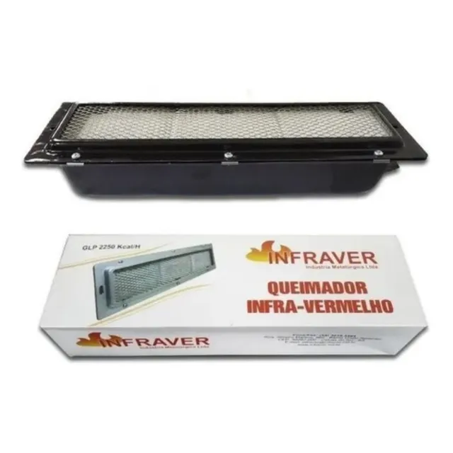 2 Queimadores Infravermelho P/ Frangueira / Máquina De Assar