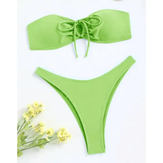 Traje De Baños De Dos Piezas Para Damas