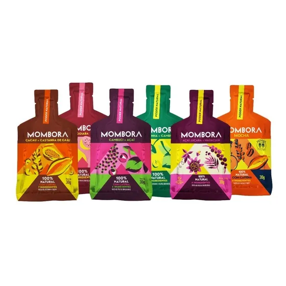 Repositor Energético Gel De Carboidrato Natural 12un Sortido